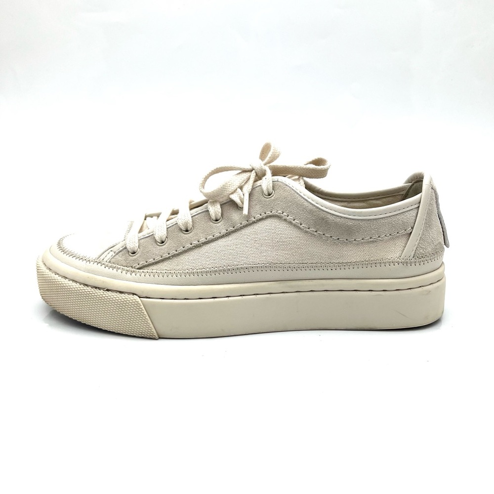 Allsaints Milla Leather and Canvas Sneakers Women's Size 9